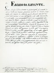 Een Joodse man uit de Levant, pagina uit 